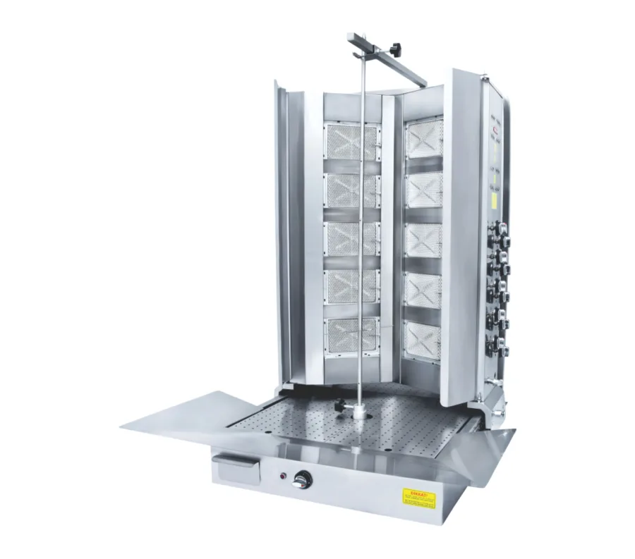 GORKEM 4+4 შაურმის აპარატი