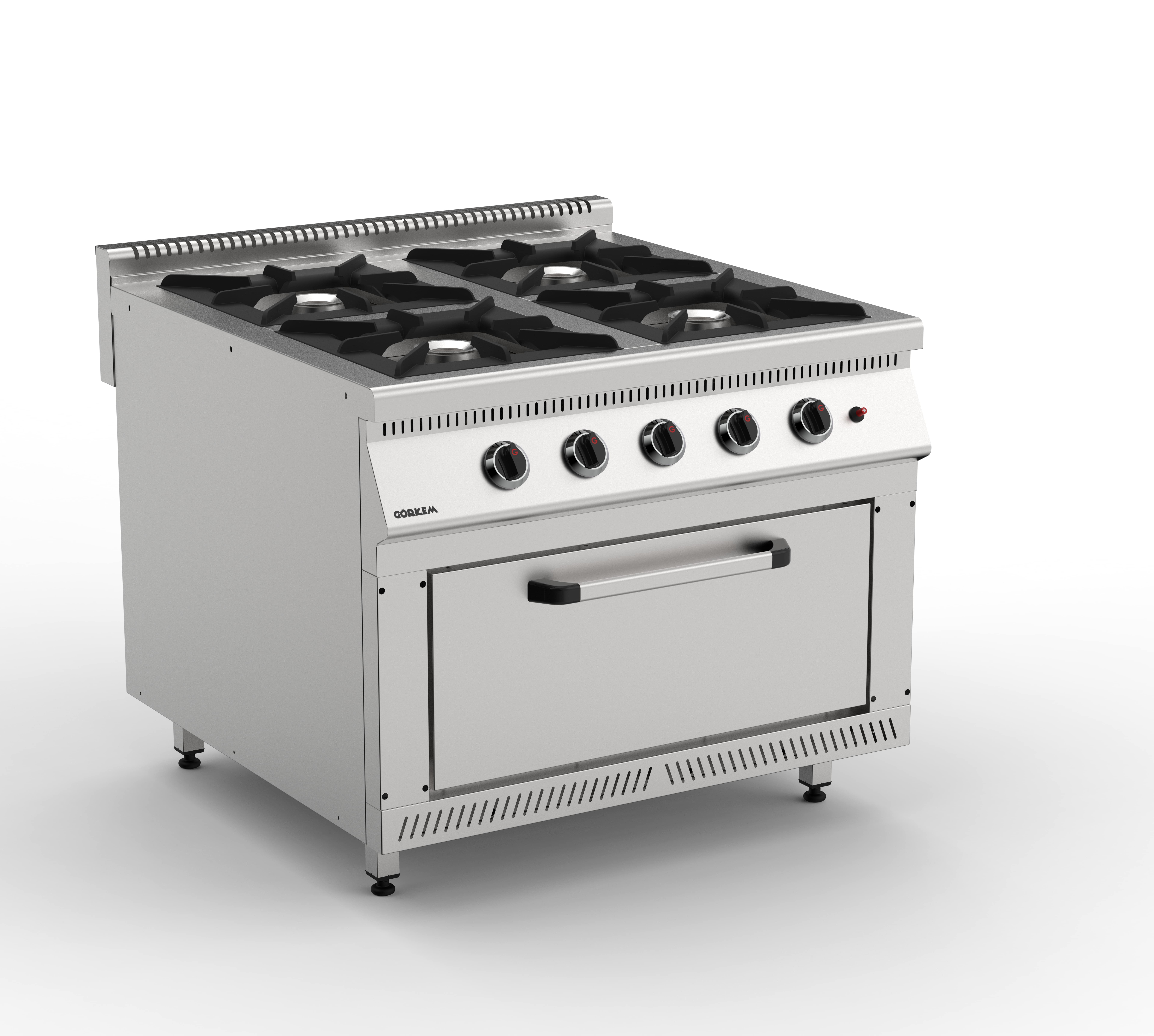 100*100 4-Unit Range Gas (CE)