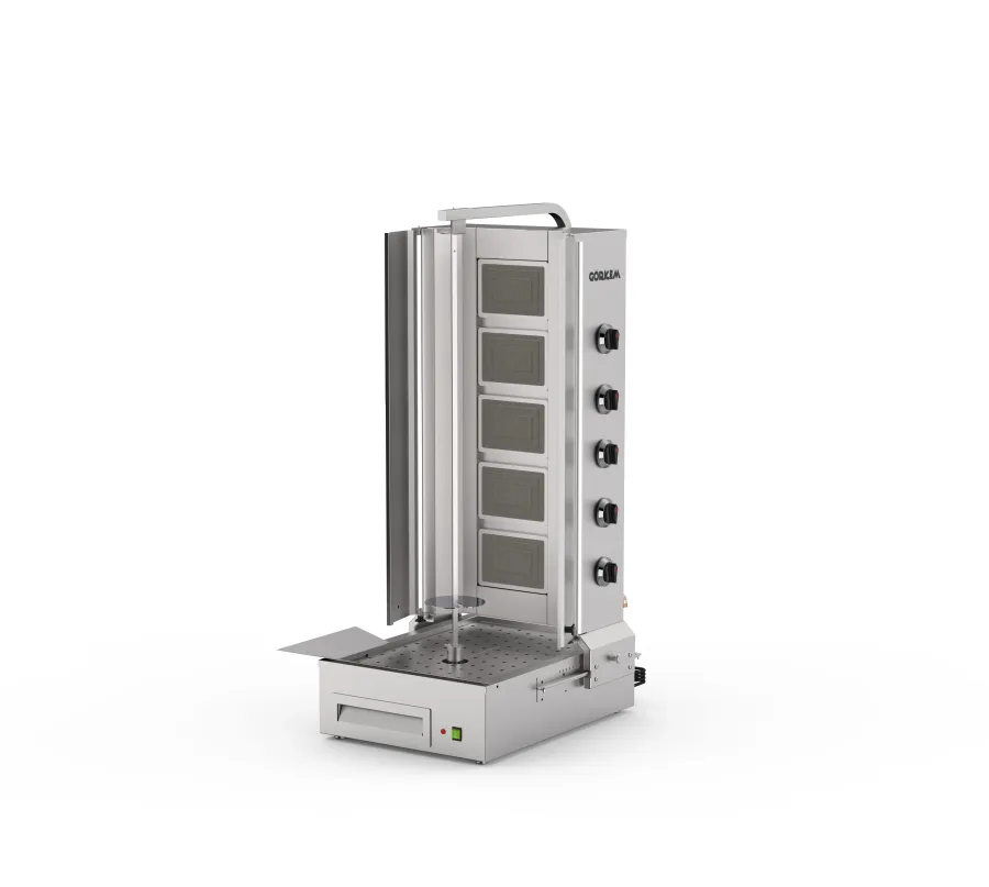 შაურმის აპარატი GORKEM 5 Doner Grill Gas (CE)